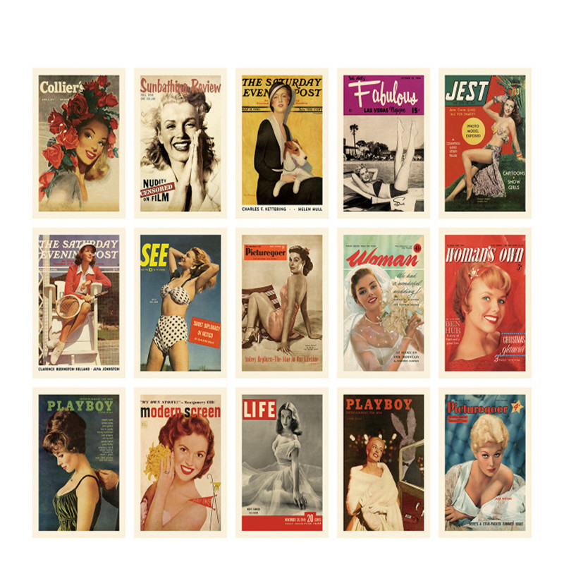 15 Sheets Vintage Postcards Fa – Vintage Fashion Magazine Covers Bewertung und Preis