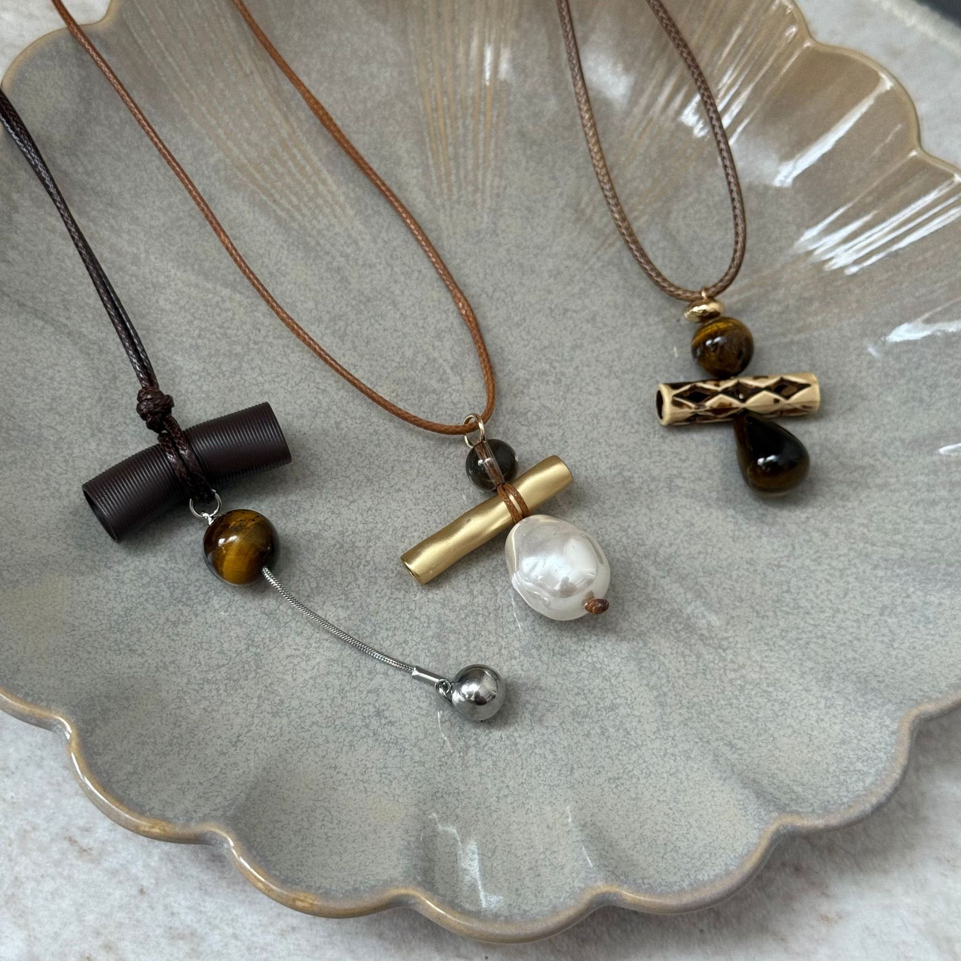 Old Money Style Tiger Eye Ston – Vintage Fashion Old Money Bewertung und Preis