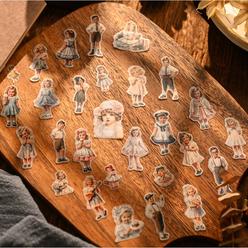 50pcs Vintage Kids Paper Doll  – Vintage Fashion Journal Bewertung und Preis